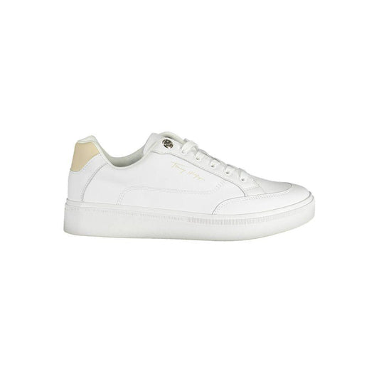 Tommy Hilfiger White Polyester Sneaker TO-17182-EU41/US11