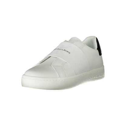Calvin Klein White Polyester Sneaker