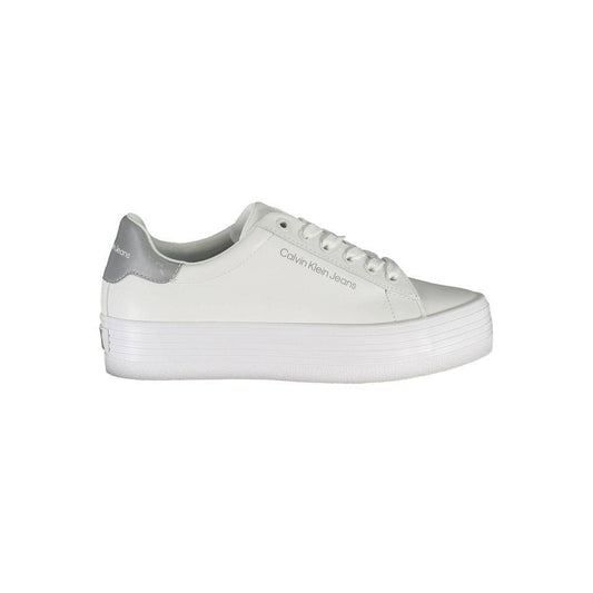 Calvin Klein White Polyester Sneaker CA-22771-EU39/US9