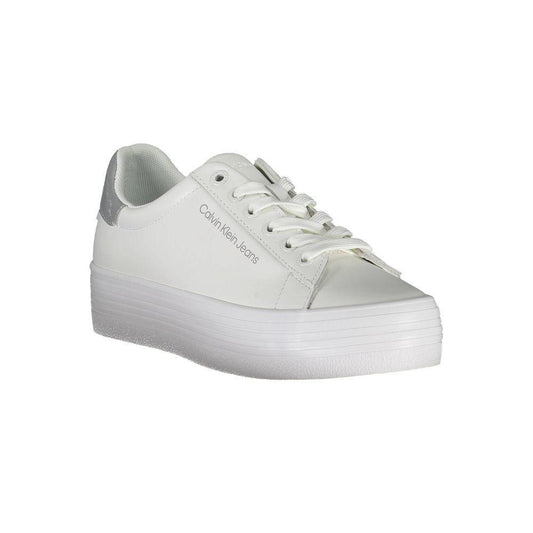 Calvin Klein White Polyester Sneaker CA-22771-EU39/US9