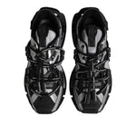Dolce & Gabbana Multicolor Panelled Space Sneakers Shoes MV7393-43