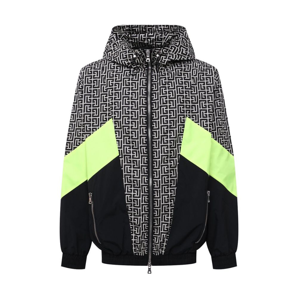 Balmain Multicolor Nylon Men Jacket