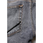 Dolce & Gabbana Gray Cotton Skinny Men Denim Jeans PAN76114-44
