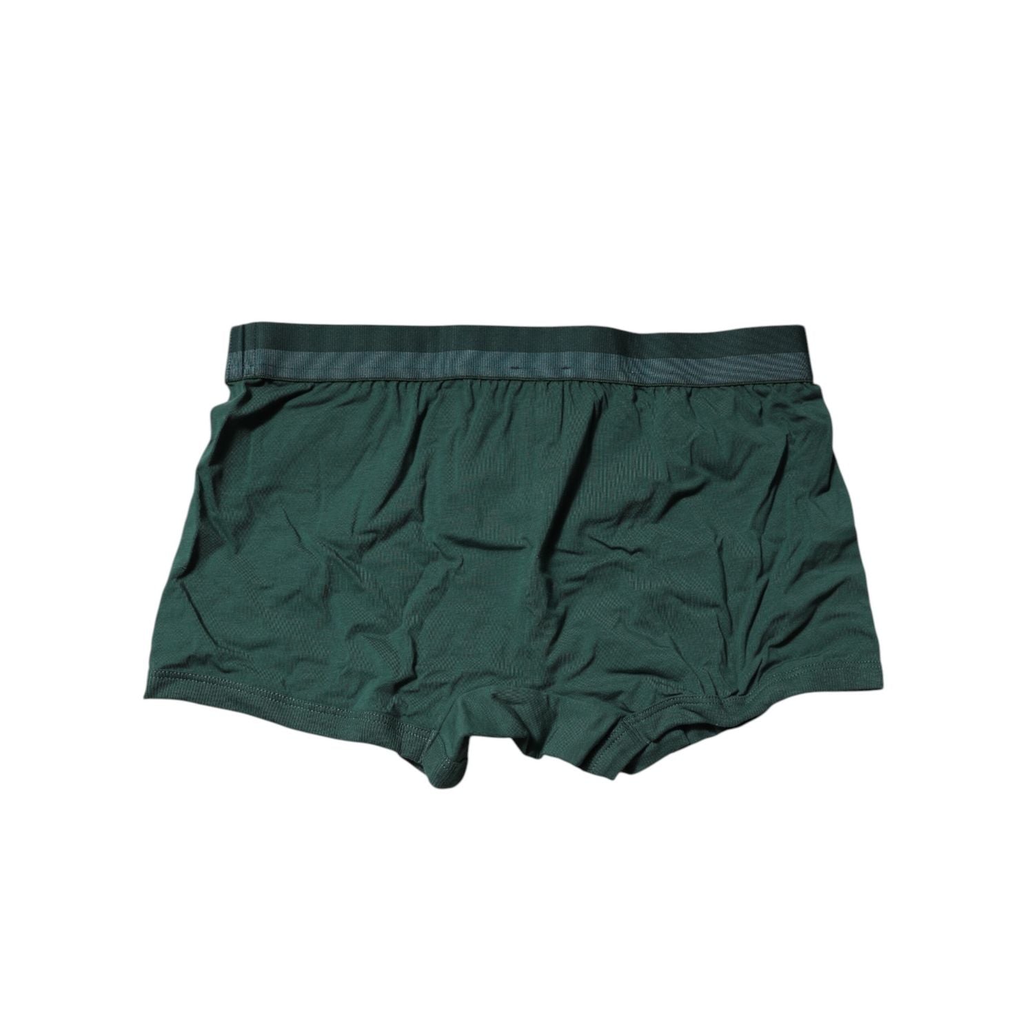 Dolce & Gabbana Green Cotton Regular Men Boxer Brief Underwear