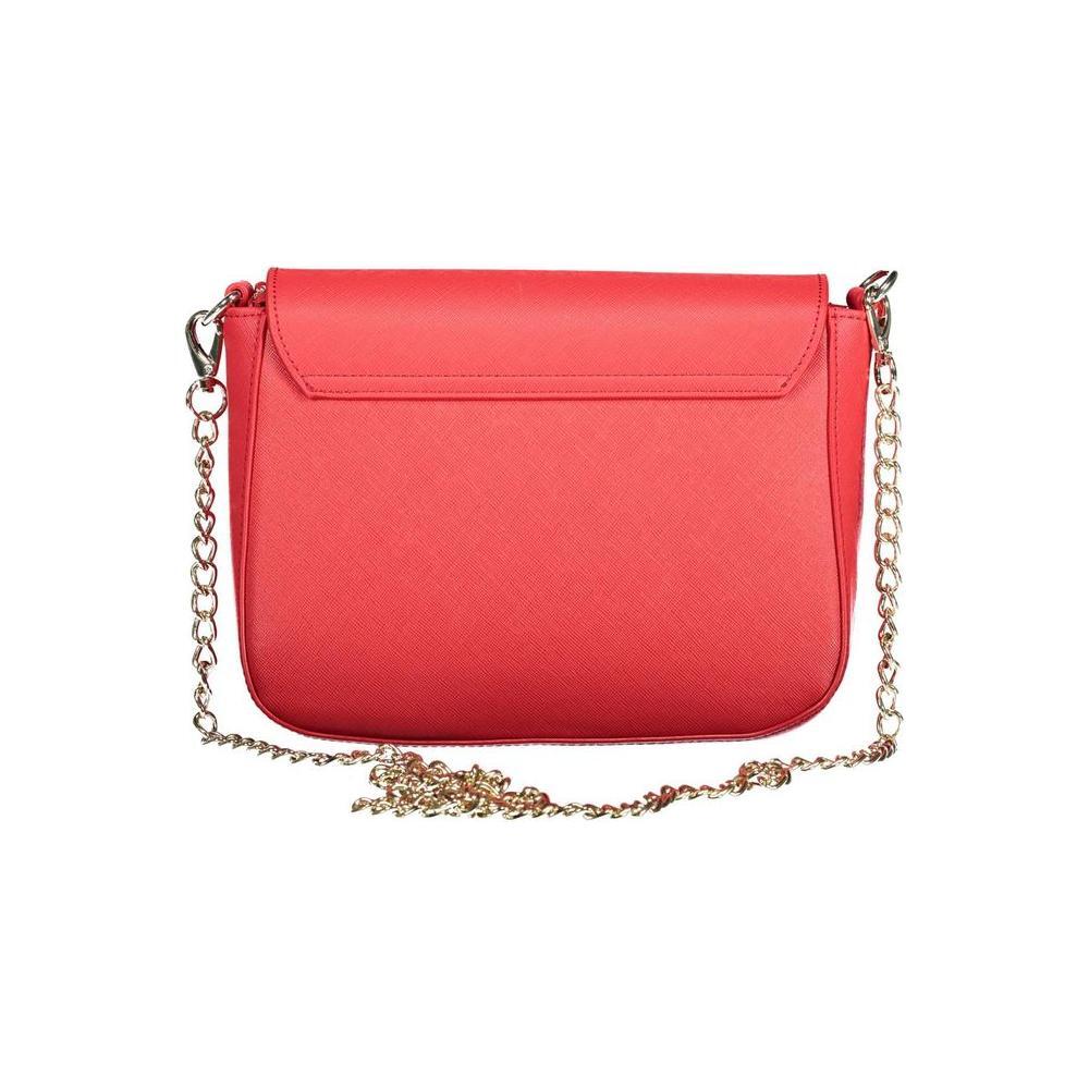 Front view with bag zipped and handles upright.