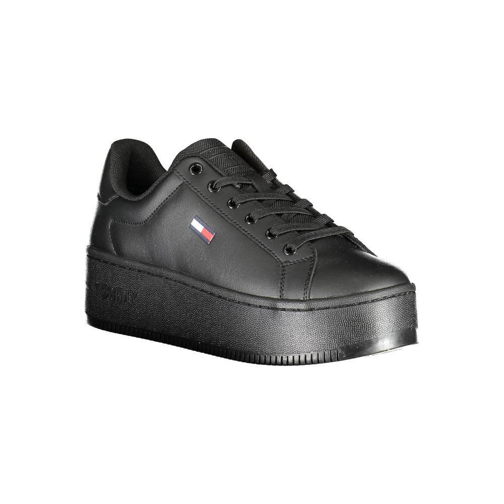 Tommy Hilfiger Black Polyester Sneaker TO-17032-EU40/US10