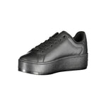 Tommy Hilfiger Black Polyester Sneaker TO-17032-EU40/US10