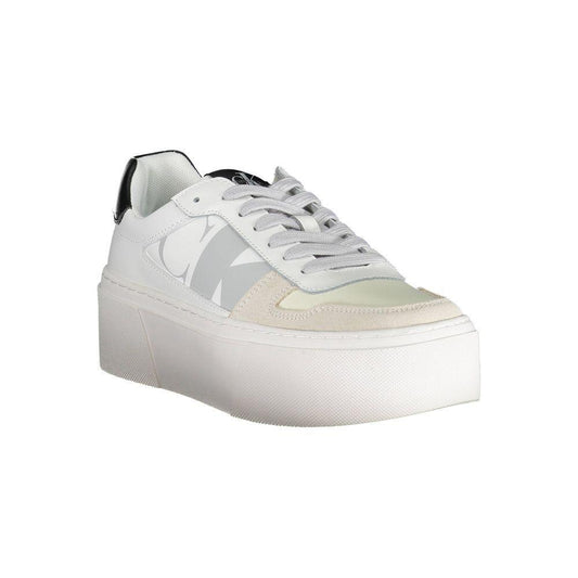 Calvin Klein White Polyester Sneaker CA-22764-EU39/US9