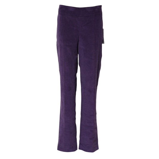 BENCIVENGA Purple High Waisted Flared Pants