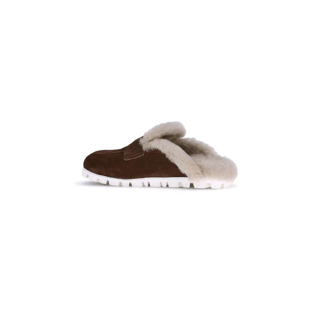 Miu Miu Shearling Mules MI-5D058EFD010Z0GF0324-EU39/US9