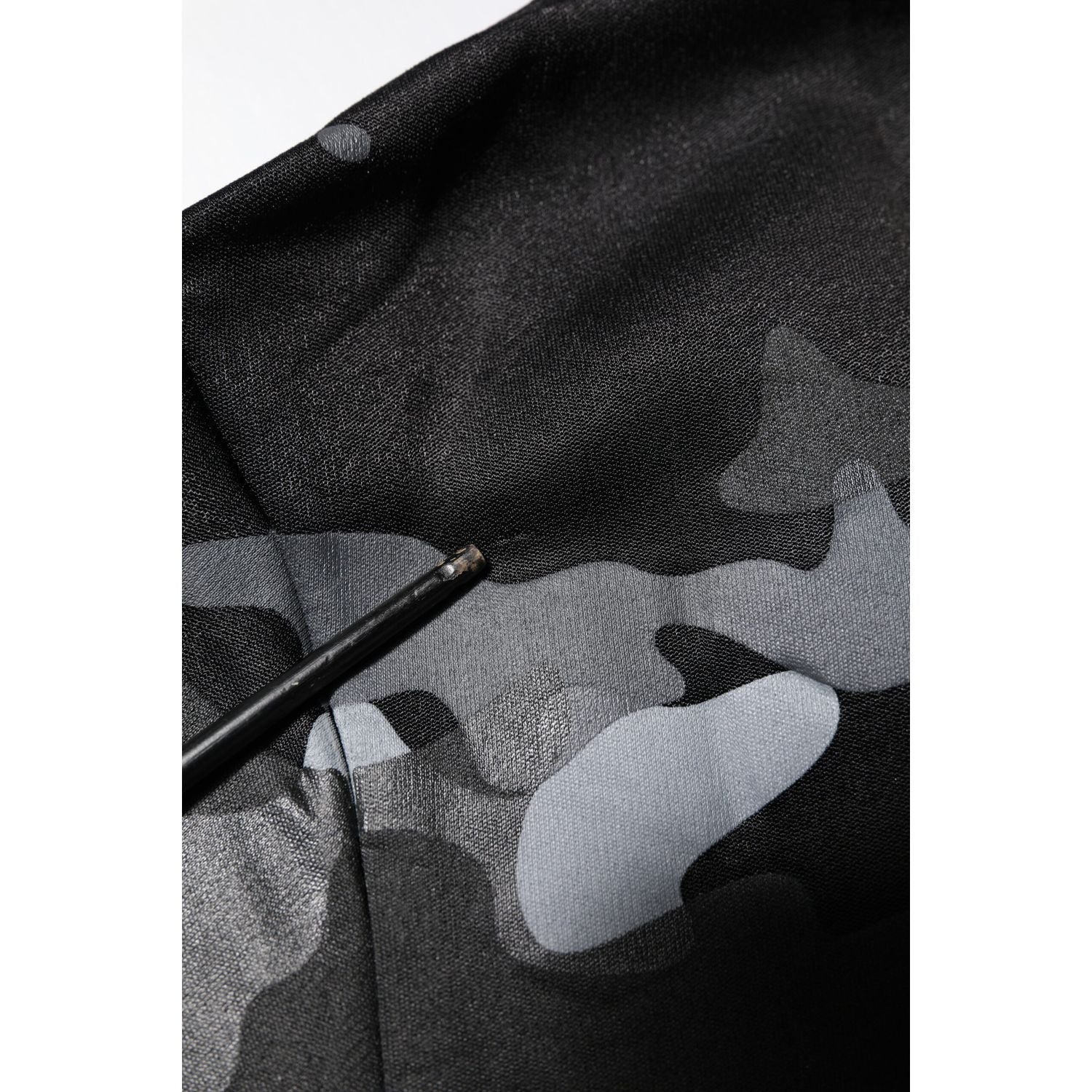 Dolce & Gabbana Black Camouflage Pullover Sweatshirt Sweater