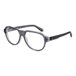 Guess Gray Men Glasses Frame in acetate with full-rim aviator style. Grey color with 56-14-145 size. Includes branded case.