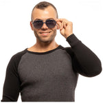 Police Blue Men Sunglasses PO-1034723