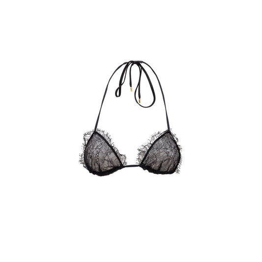 Tom Ford Black Polyamide Bra TO-9320676-S