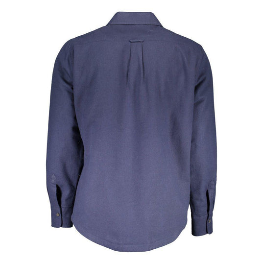Gant Blue Cotton Shirt GA-5209-L