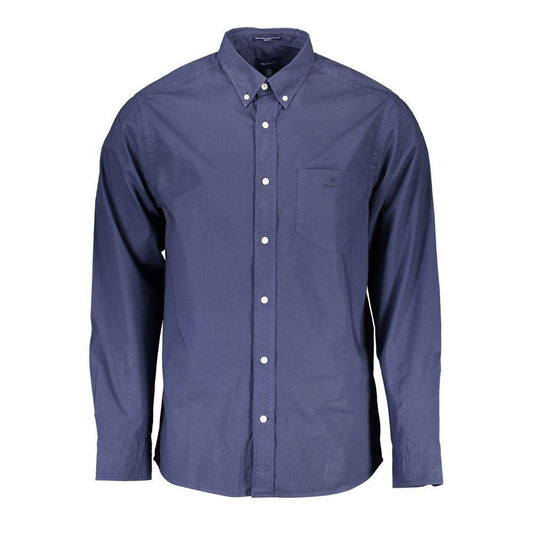 Gant Blue Cotton Shirt GA-14164-S