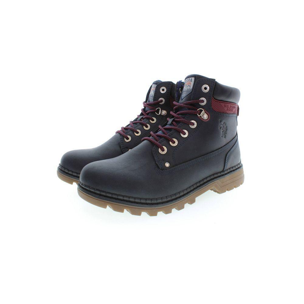 U.S. POLO ASSN. Blue Polyester Boot US-15450-EU43/US10