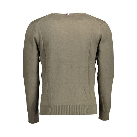 U.S. POLO ASSN. Green Cotton Sweater US-16897-XL