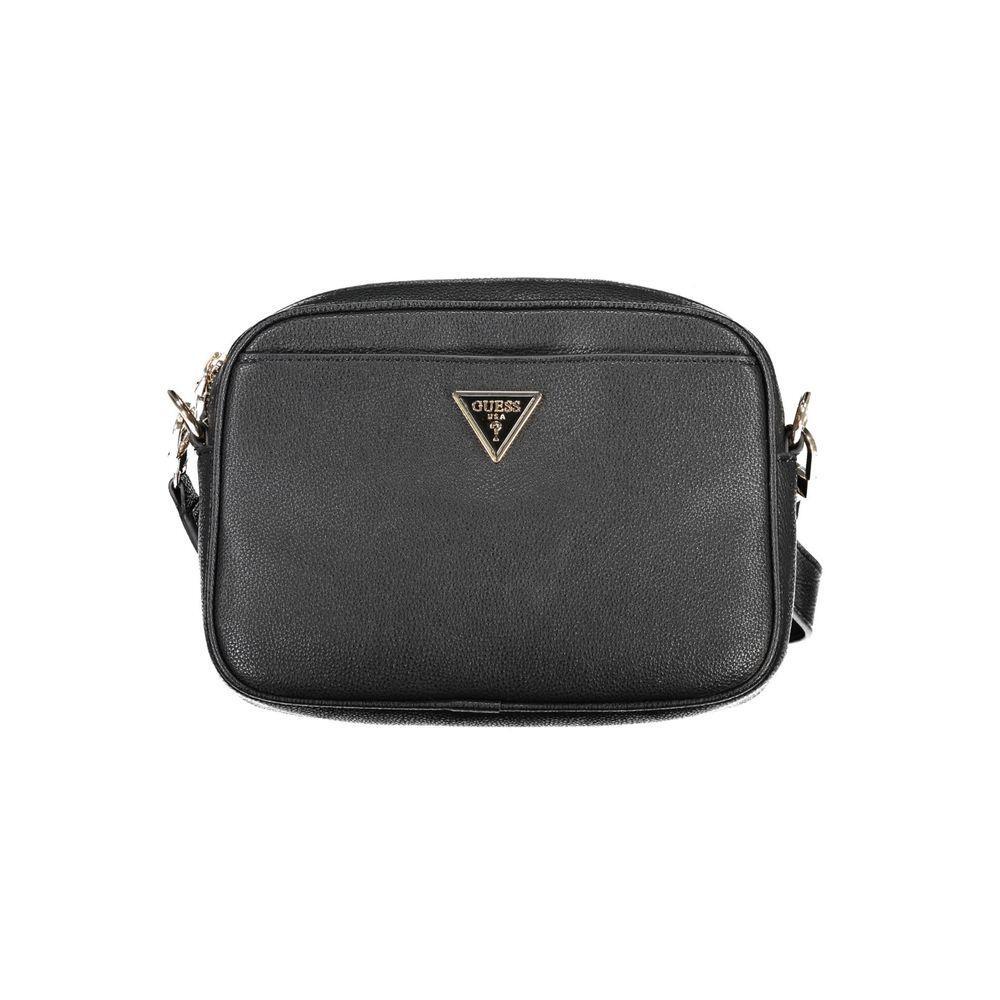 Guess Jeans Black Polyethylene Handbag GU-26295