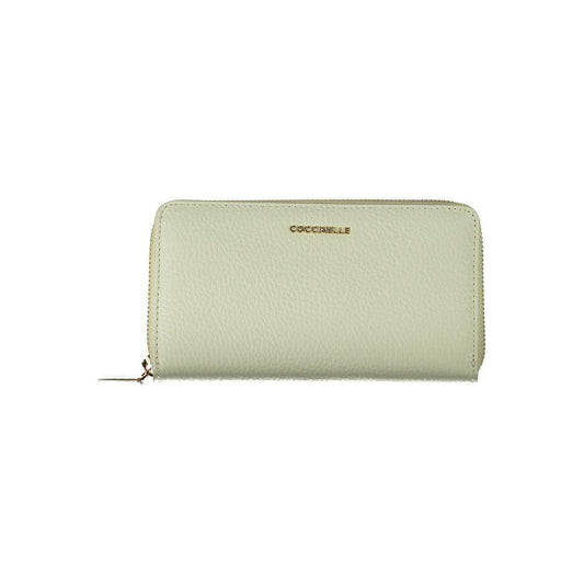 Coccinelle Green Leather Wallet CO-29281