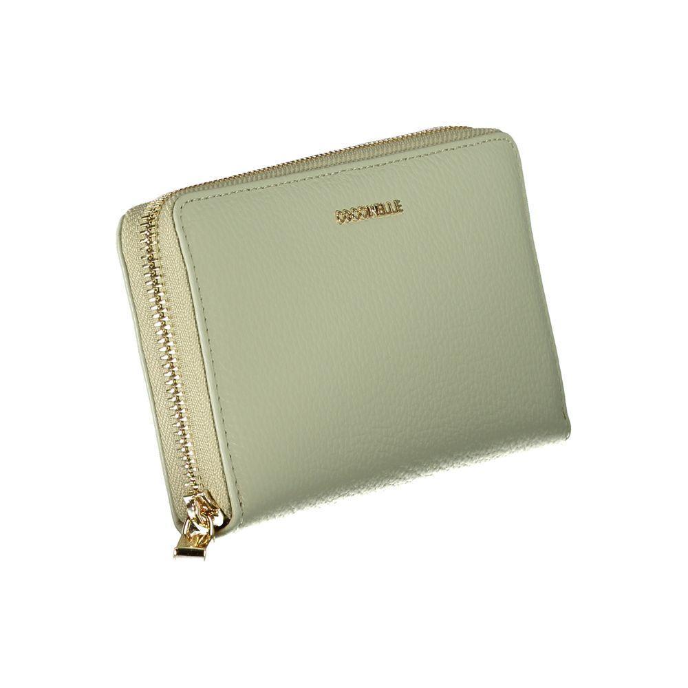 Coccinelle Green Leather Wallet CO-29281