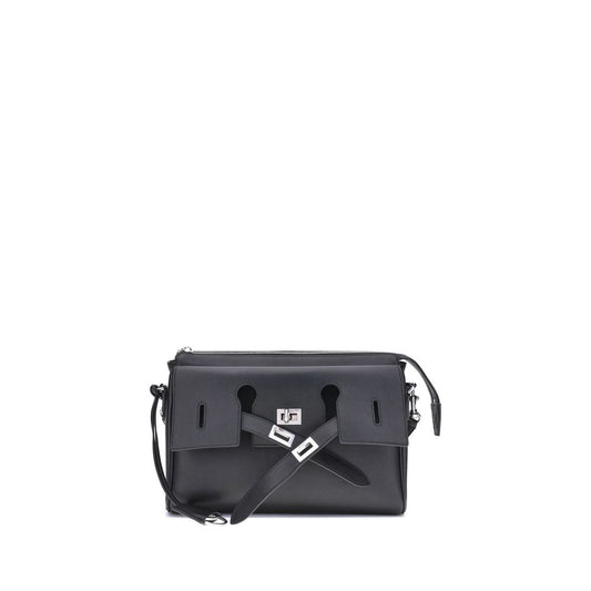 Balenciaga Black Calf Leather Bos Taurus Shoulder Bag