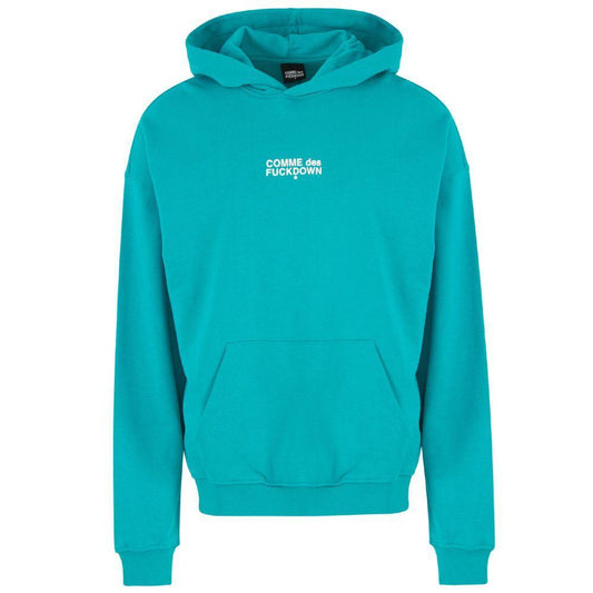 Comme Des Fuckdown Green Cotton Sweater CO-15722-XS