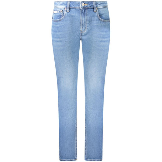 Calvin Klein Blue Cotton Jeans Denim