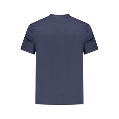 Calvin Klein Blue Cotton Men T-Shirt