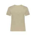 Guess Jeans Beige Cotton Tops & T-Shirt GU-39055-S