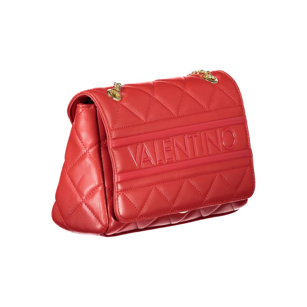 Mario Valentino Red Polyethylene Women Handbag