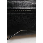 Dolce & Gabbana Black Palermo Backpack Hammered Calfskin Leather Bag BAG4648