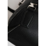 Dolce & Gabbana Black Palermo Backpack Hammered Calfskin Leather Bag BAG4648