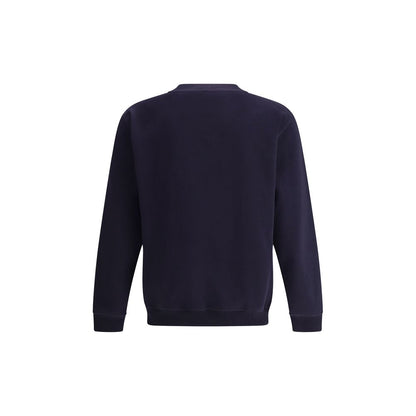 Brunello Cucinelli Blue Cotton Sweatshirt