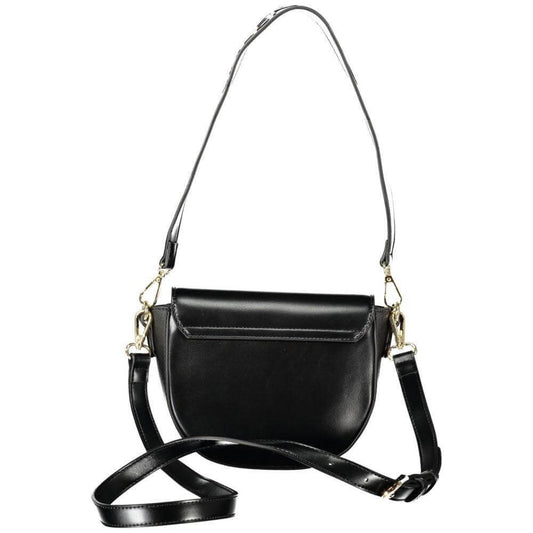 Mario Valentino Black Polyethylene Women Handbag VA-39187