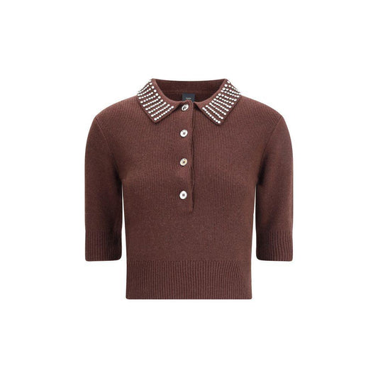 PINKO Emilia Sweater with strass PI-105745A2S4L99-M