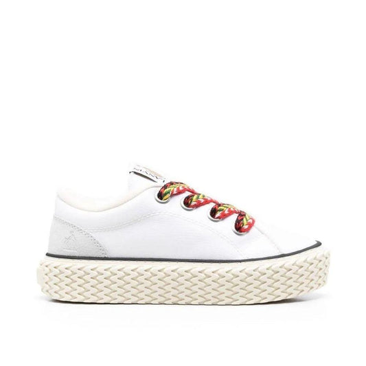 Lanvin Cotton Lace-Up Sneakers LA-8736451133652-EU35/US5