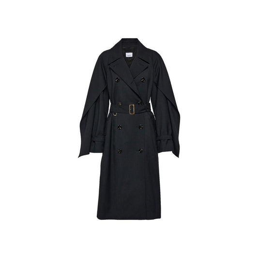 Burberry Blend Wool Trench Coat BU-8735293931732-40