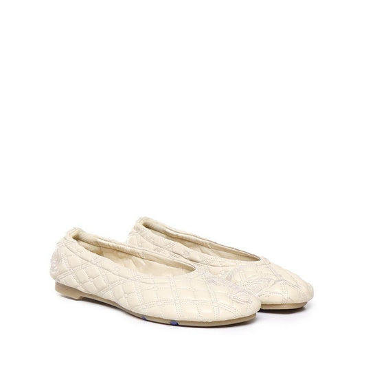 Burberry Sadler Leather Ballerina Flats BU-8735303303380-36