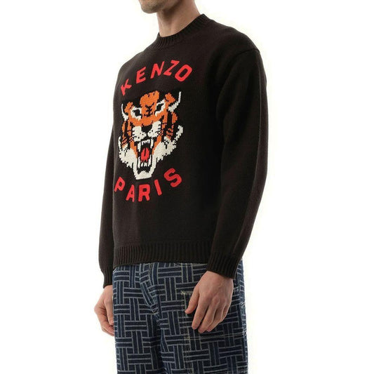Kenzo Knit Lucky Tiger Sweater KE-8845008634068-L