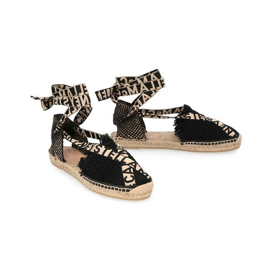 Stella McCartney Gaia Canvas Espadrilles ST-8850299977940-EU37/US7