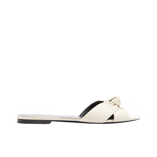 Saint Laurent Leather Slides SA-8736564510932-EU35/US5
