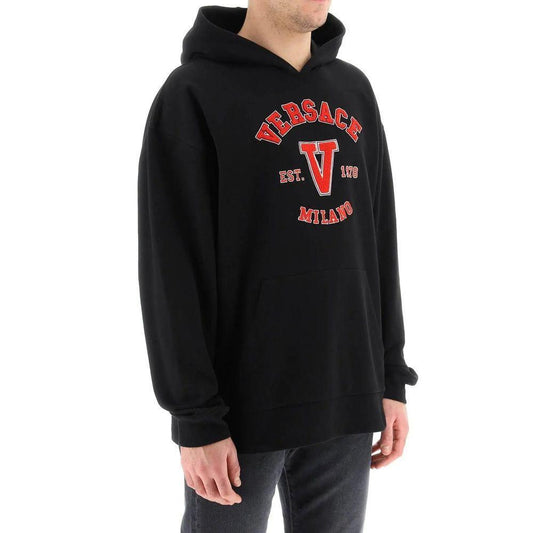 Versace Varsity Hooded Sweatshirt VE-8735623315668-L