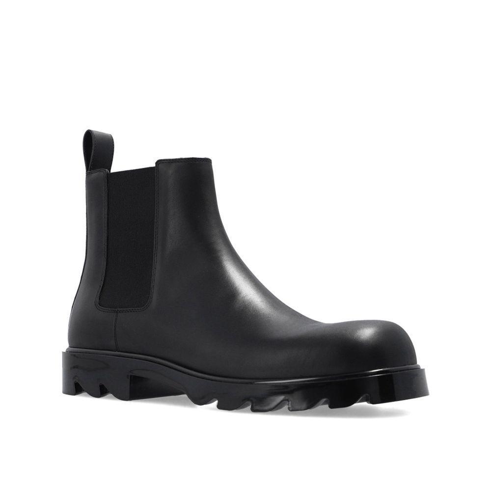 Bottega Veneta Leather Ankle Boots BO-8736277889236-EU42.5/US9.5