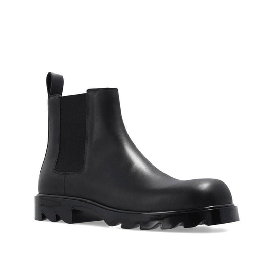 Bottega Veneta Leather Ankle Boots BO-8736277889236-EU42.5/US9.5