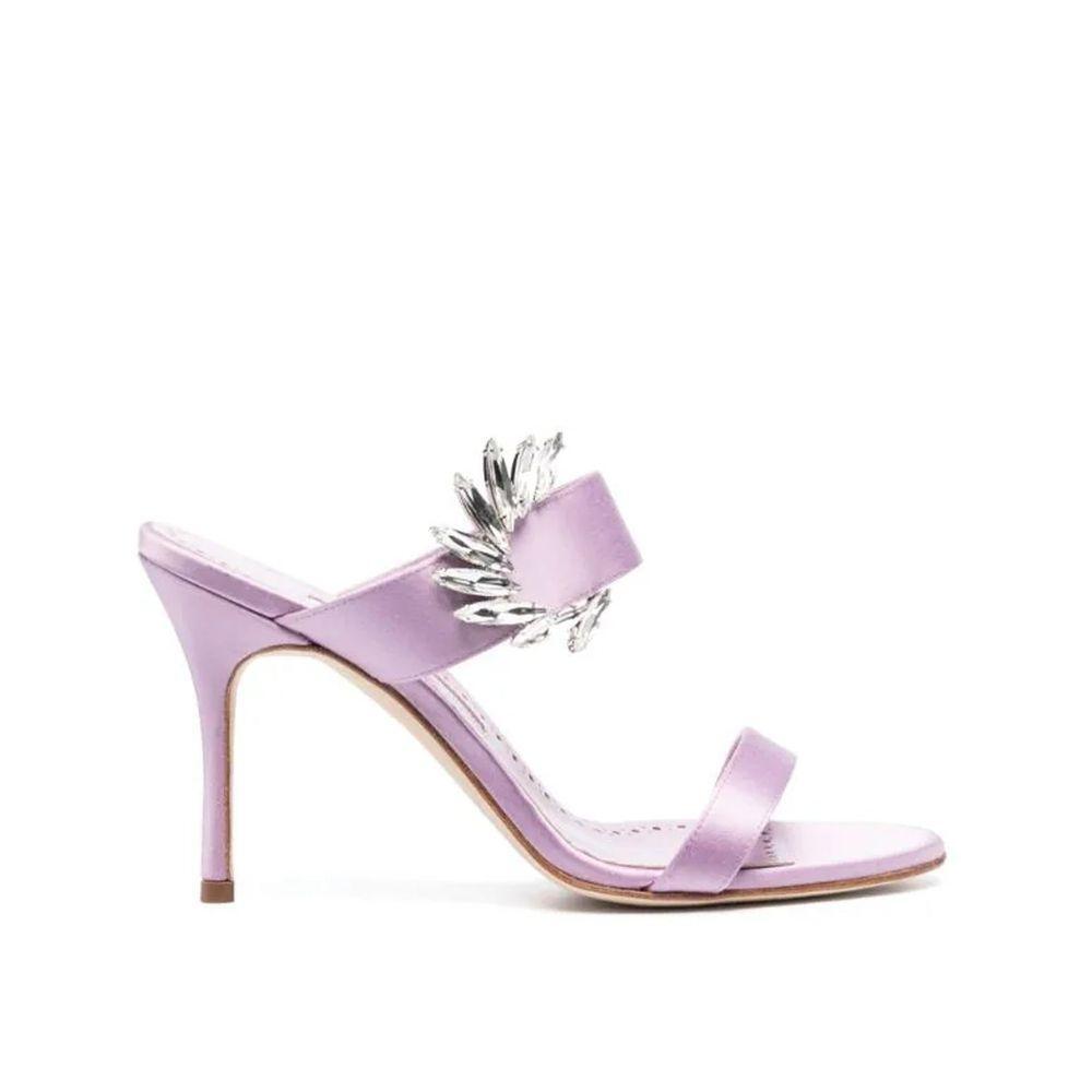 Manolo Blahnik Chivela 090 Sandals MA-8736455491796-EU39/US9