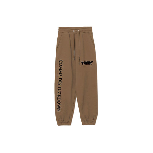 Comme Des Fuckdown Brown Cotton Jeans & Pant CO-8294-M