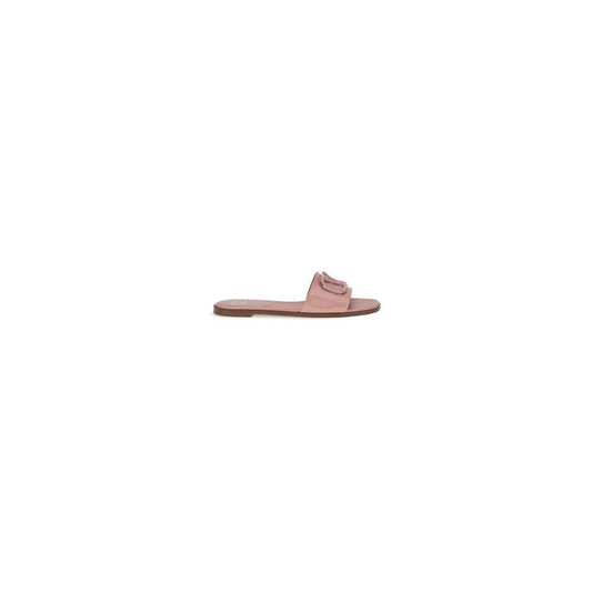 Valentino Garavani Patent leathe VLogo slide Sandals