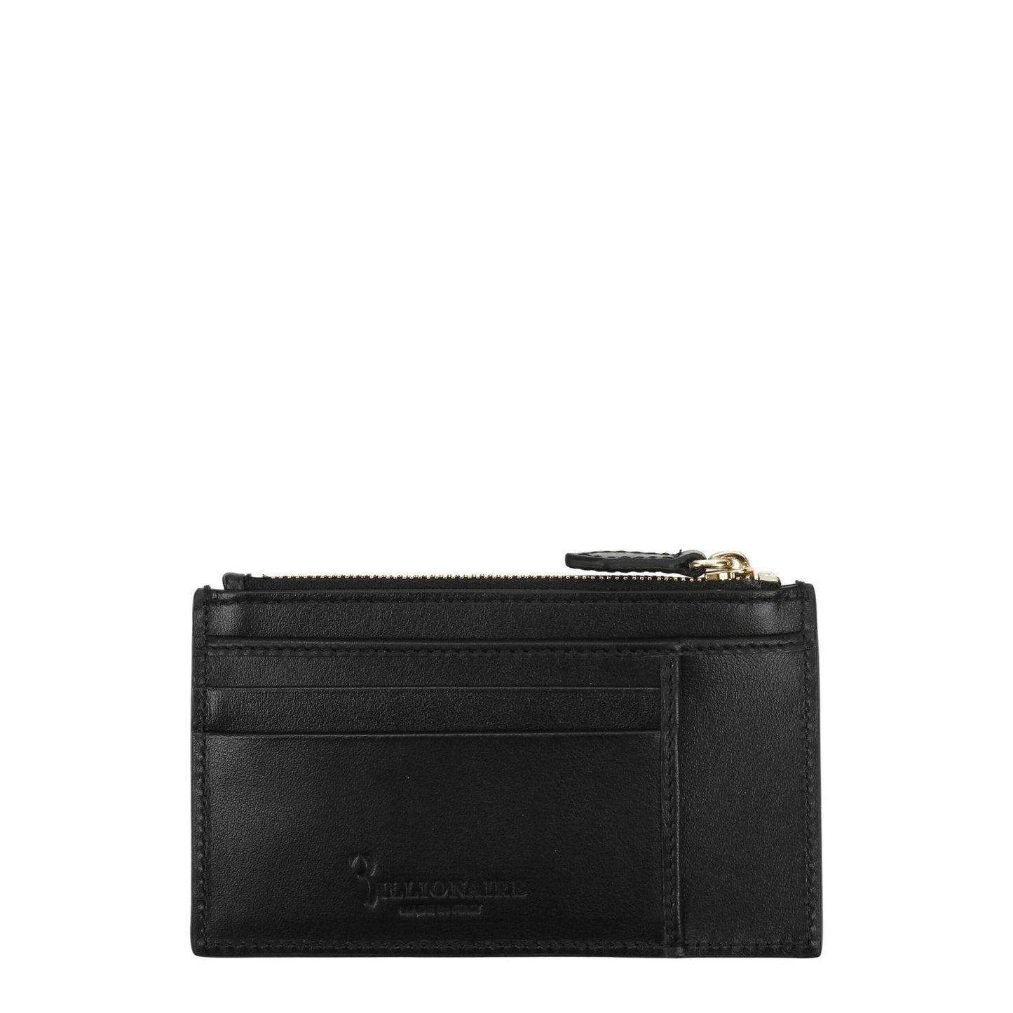 Billionaire Italian Couture Black Crocodile Cardholders