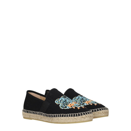 Kenzo Black Fabric Espadrilles KE-8547205054729-EU36/US6
